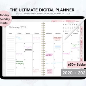 Digital Planner Inserts and Stickers